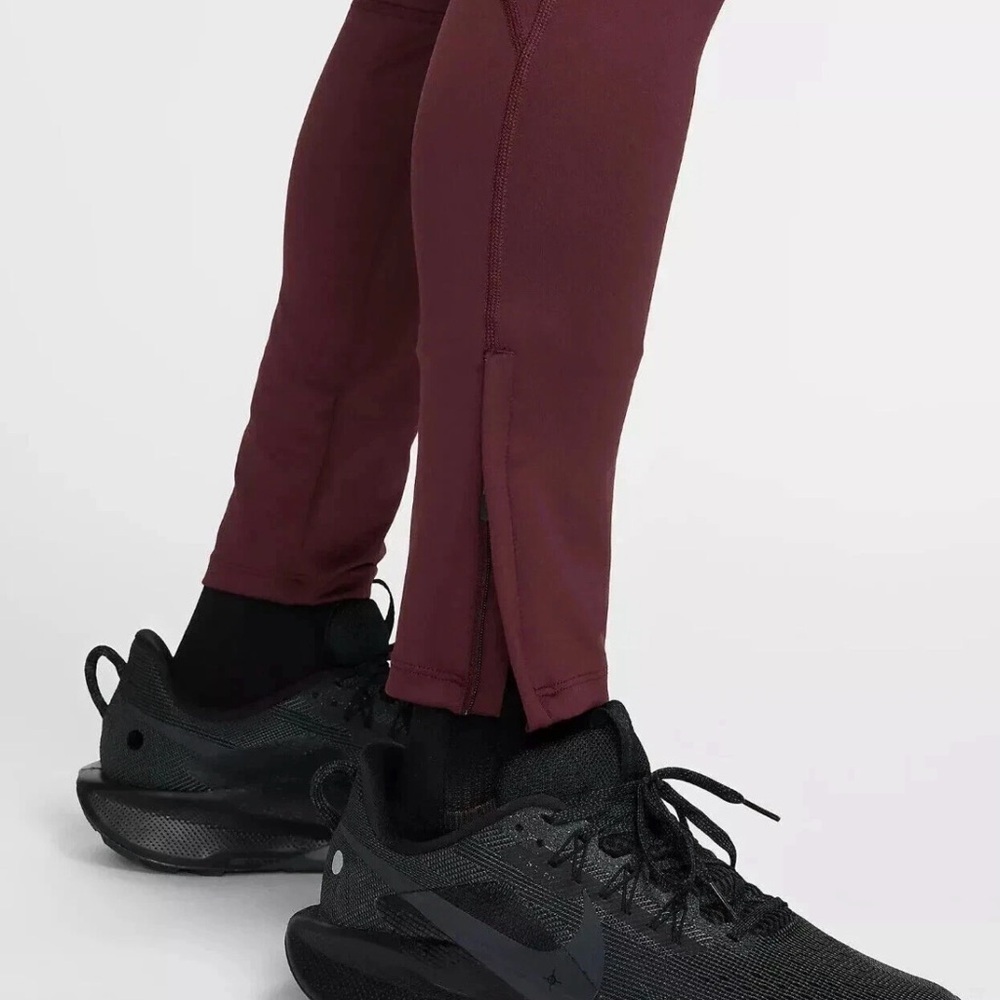 Men's Nike Trail Lunar Ray Winterized Running Tights Burgundy FB8599-652 Size XL - Picture 6 of 8